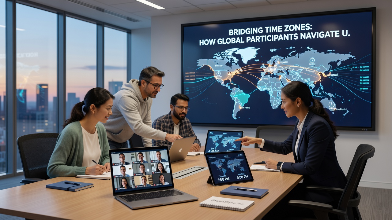 Participants across continents using apps to coordinate entry times for U.S.-based sweepstakes